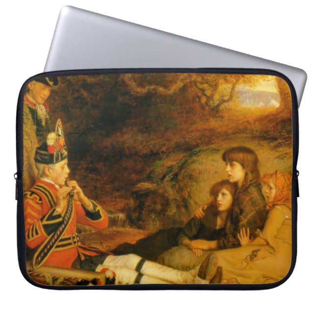 Capa Para Notebook Piper (de John Everett Millais) (Frente)