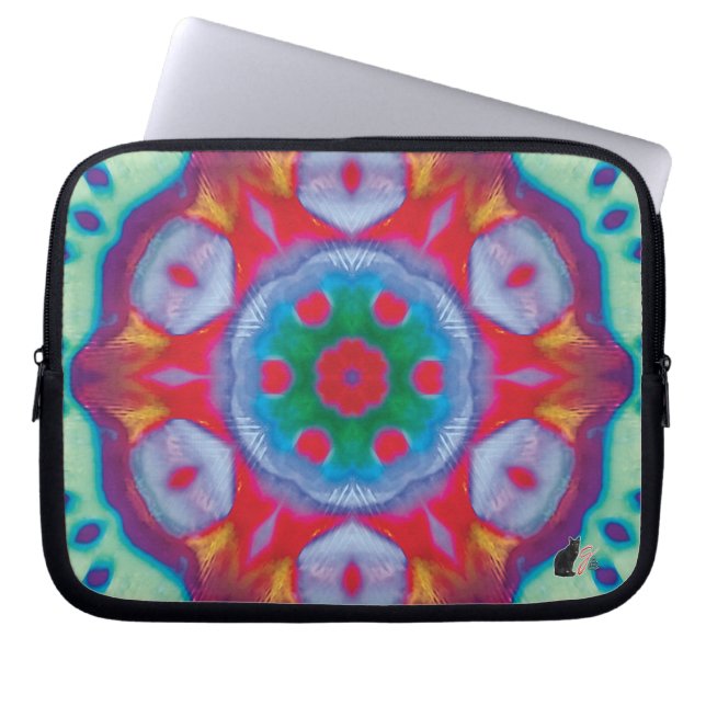Capa Para Notebook Pippin Kaleidoscope Bolsa de laptop (Frente)
