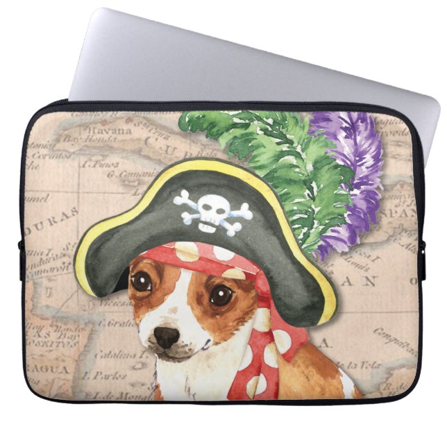 Capa Para Notebook Pirato Chihuahua (Frente)