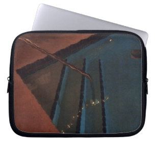 Capa Para Notebook Piscina Noturna
