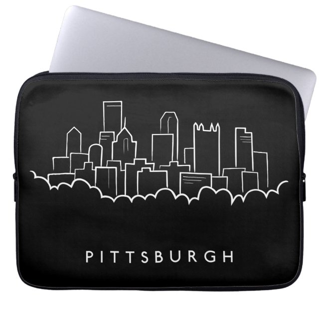Capa Para Notebook Pittsburgh Pensilvânia (Frente)