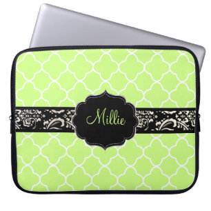 Capa Para Notebook PixDezines Clover Trellis/DIY monograma+cor!