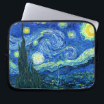 Capa Para Notebook PixDezines Van Gogh Starry Night/Rua. Remy<br><div class="desc">A famosa pintura de Van Gogh, "A Noite Estrelada." Pintado durante sua estadia no asilo Remy Santo na década de 1880, van Gogh retratou as colinas rolantes e árvores ciprestes que viu de sua janela. Melhorado digitalmente pela PixDezines. Copyright © 2008-2016 PixDezines.com™ e PixDezines™ em zazzle.com. Todos os direitos reservados....</div>