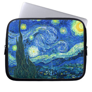 Capa Para Notebook PixDezines Van Gogh Starry Night/Rua. Remy