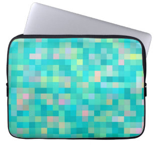 Capa Para Notebook Pixel Art Multicolor Patterno