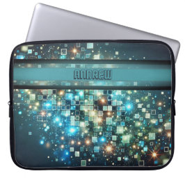 Capa Para Notebook Pixel Bokeh Radiante