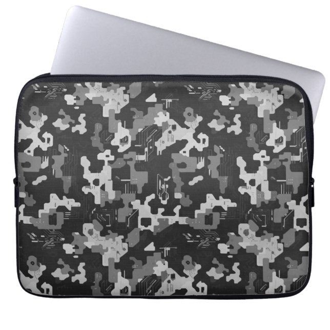 Capa Para Notebook Pixel Camo Stealth (Frente)