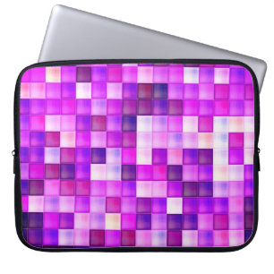 Capa Para Notebook Pixels de Jogo de Vídeo Pink Padrão Quadrado