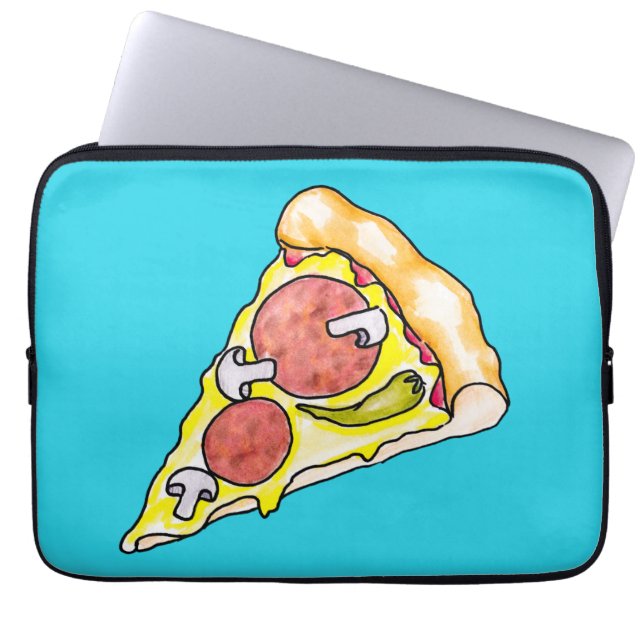 Capa Para Notebook Pizza (Frente)