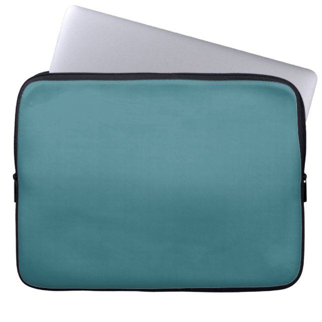 Capa Para Notebook Placa Sólida Turquesa (Frente)