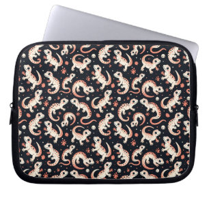 Capa Para Notebook Playful Gecko Pattern