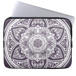 Capa Para Notebook Plum Mandala