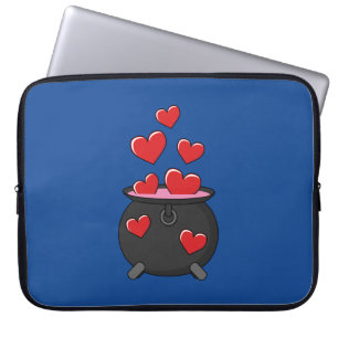 Capa Para Notebook Poção do Amor Corações
