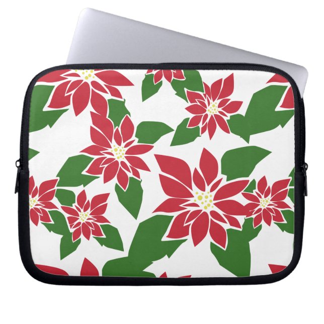 Capa Para Notebook Poinsettia (Frente)