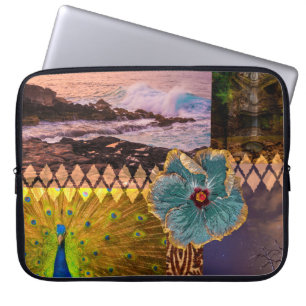 Capa Para Notebook Poipu Sunrise, Kauai Havaiana Collage Wetcase