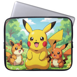 Capa Para Notebook Pokémon und seine Treue Freunde