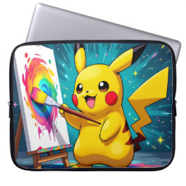 Capa Para Notebook Pokémon und seine Treue Freunde Leinwanddruck