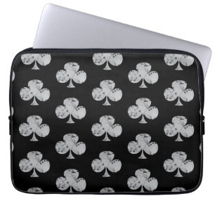 Capa Para Notebook Poker Clubs Formas Com Cartões De Clube Invertidos