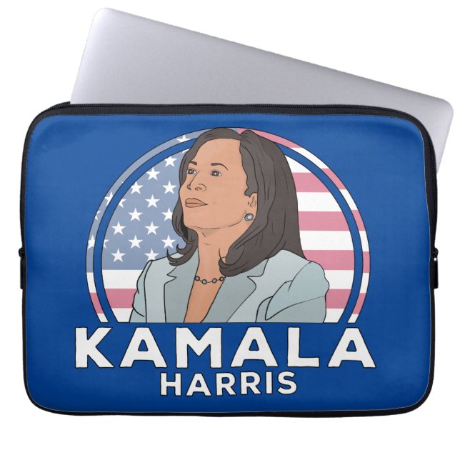 Capa Para Notebook Política Kamala Harris (Frente)