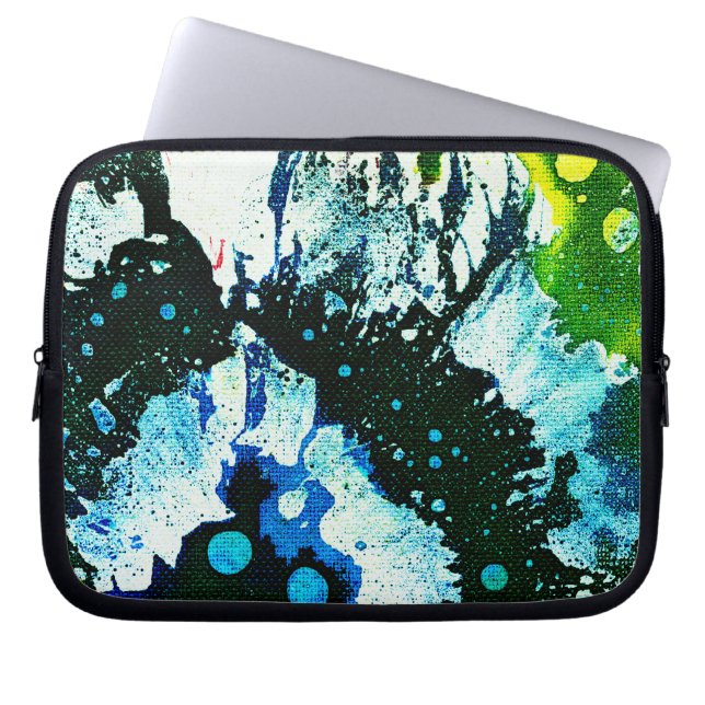 Capa Para Notebook Polocromoptico #2C por Michael Moffa (Frente)