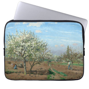 Capa Para Notebook Pomar em Flor, Louveciennes Camille Pissarro