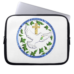 Capa Para Notebook Pomba da mercadoria da paz