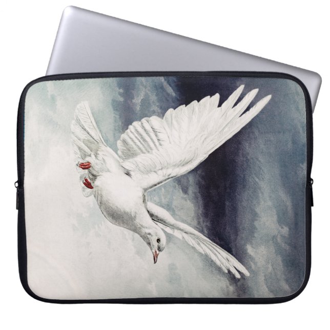 Capa Para Notebook Pomba do Espírito Santo Confirmação Religiosa e Pa (Frente)