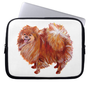 Capa Para Notebook Pomerânia Vermelha