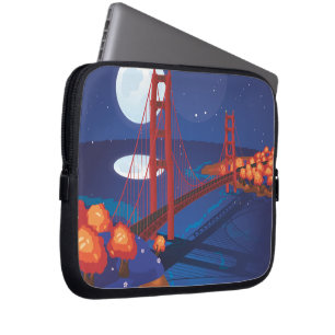 Capa Para Notebook Ponte Ouro de São Francisco