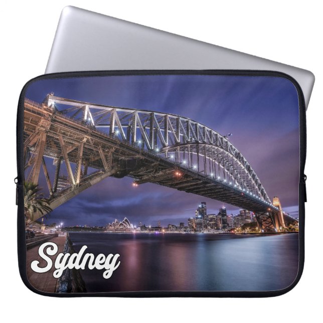 Capa Para Notebook Ponte Sydney Harbor, Sydney, Austrália (Frente)
