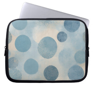 Capa Para Notebook Ponto Azul Empoeirado