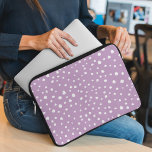 Capa Para Notebook Pontos Dalmáticos Lilac, Pontos Dalmáticos, pontos<br><div class="desc">Manchas dalmáticas bonitas,  divertidas e adoráveis em lilás e branco. Presente moderno e moderno,  perfeito para amante dalmata em sua vida.</div>