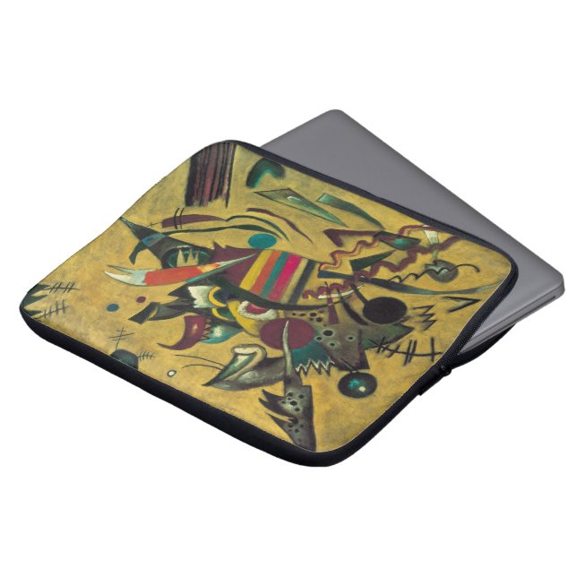 Capa Para Notebook Pontos de Wassily Kandinsky, expressionismo veneno (Frente Topo)