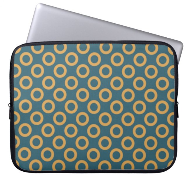 Capa Para Notebook Pontos Retro (Frente)