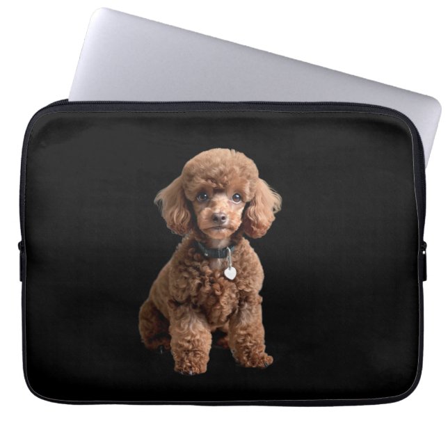 Capa Para Notebook Poodle Xícara 2 (Frente)