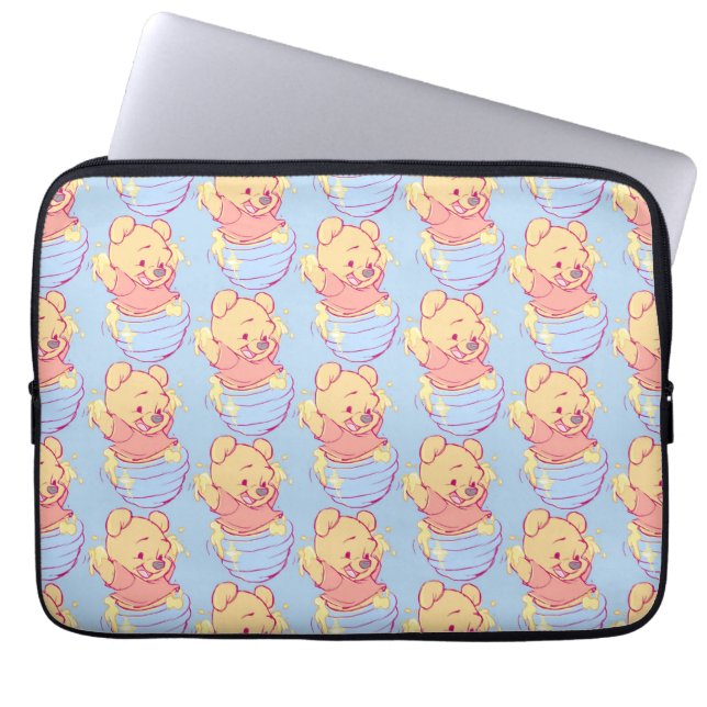 Capa Para Notebook Pooh Laptop Sleeve (Frente)