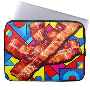 Capa Para Notebook Pop Art Bacon Crocante
