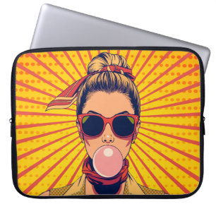Capa Para Notebook Pop Art Colorido Arte Moderna Vibrante