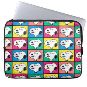 Capa Para Notebook Pop Art Snoopy Lábios   Padrão Mod for You