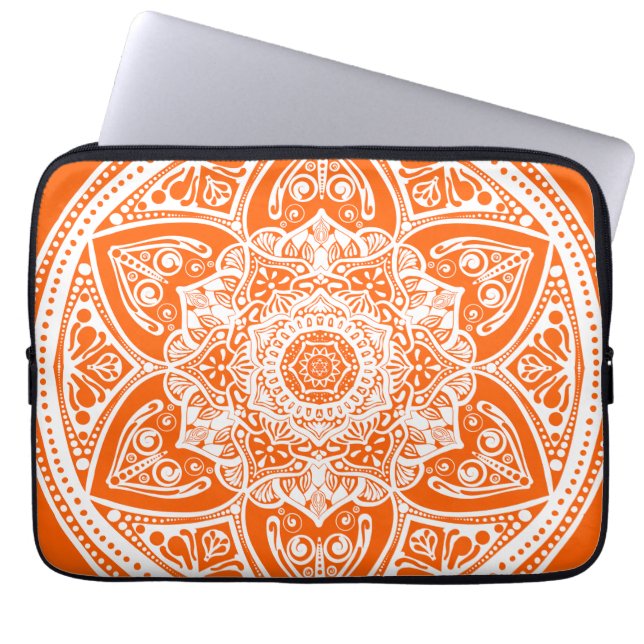 Capa Para Notebook Poppy Mandala (Frente)