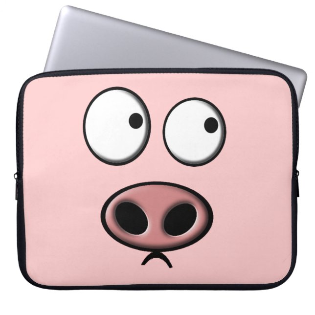 Capa Para Notebook Porco (Frente)
