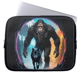 Capa Para Notebook Portal Bigfoot e Wolf