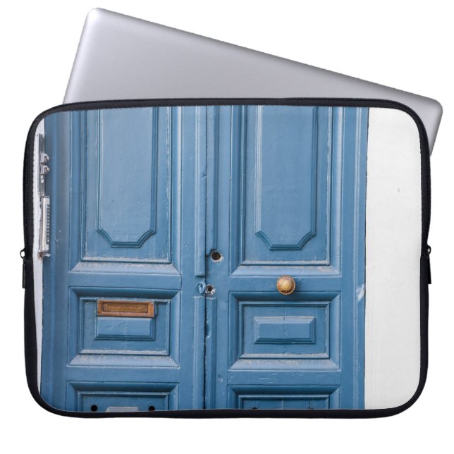 CAPA PARA NOTEBOOK PORTAS DE MADEIRA RODADA (Frente)