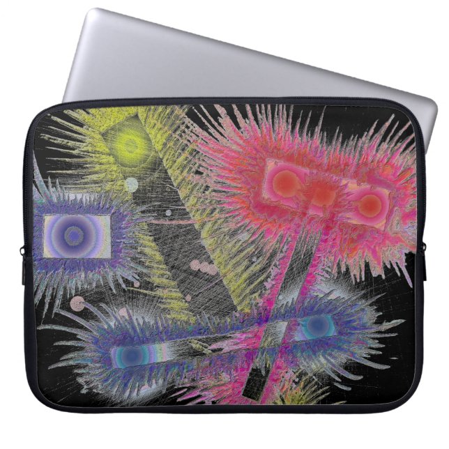 Capa Para Notebook Portas do céu em preto (Frente)