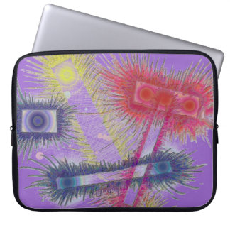 Capa Para Notebook Portas do céu em roxo