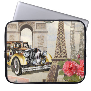 Capa Para Notebook Poster vintage de Paris. vintage, poster, paris, v