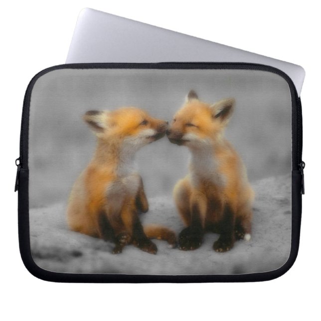 Capa Para Notebook Pouco amor do Fox (Frente)