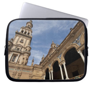 Capa Para Notebook Praça de Espanha, Sevilha, Andaluzia, Espanha