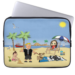 Capa Para Notebook Praia Danada