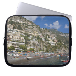 Capa Para Notebook Praia em Positano, Campânia, Itália